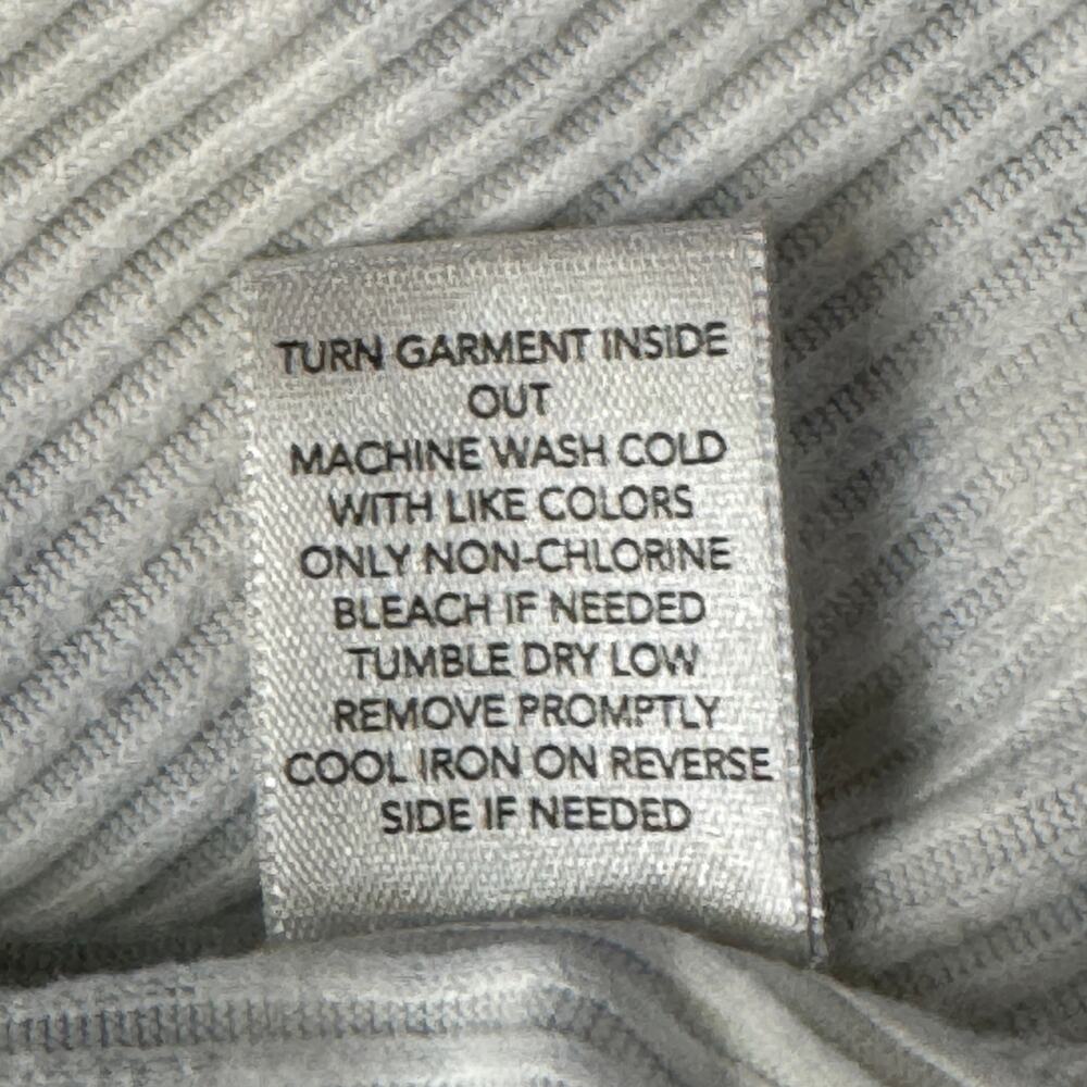 CJ Banks 3X-Large Top Striped Stretch Ribbed 3/4 Sleeve Boat Neck Soft Hi-Low - Picture 8 of 8